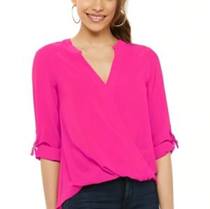 Hot Pink Jennifer Lopez Blouse